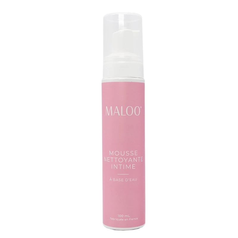 Mousse Intime Maloo - 100 ml - Enrichie en extraits de mauve et camomille, apaise et purifie tout en délicatesse
